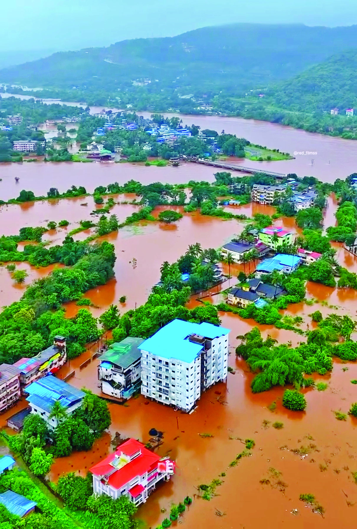 कोकणात पावसाचे थैमान